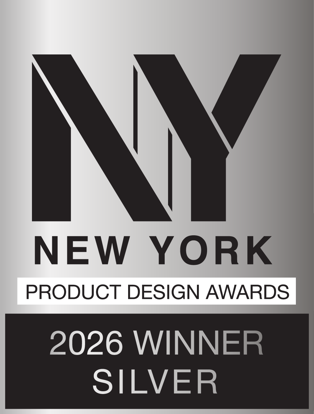 NY Product Design Award Silver 2026